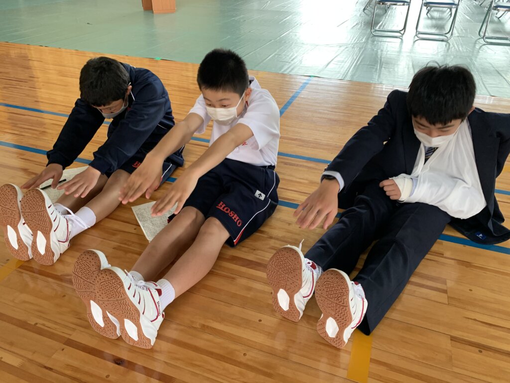 2021.4.23 J1新体力テストの様子 鵬翔中学校